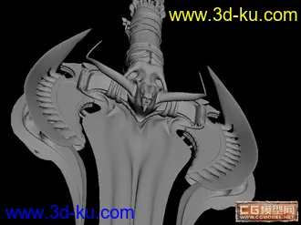 3D打印模型超精细刀模  max 8 文件的图片