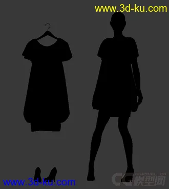 石膏模型穿衣服模型的图片