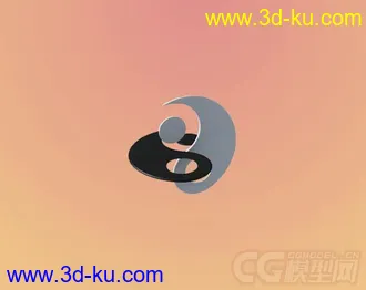3D打印模型太极的图片