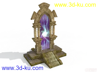 3D打印模型传送门的图片