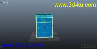 3D打印模型医用床头柜的图片