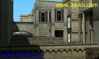 3D打印模型虚拟现实 完整场景的图片