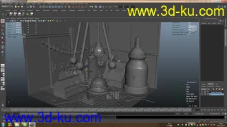 3D打印模型卡通场景的图片