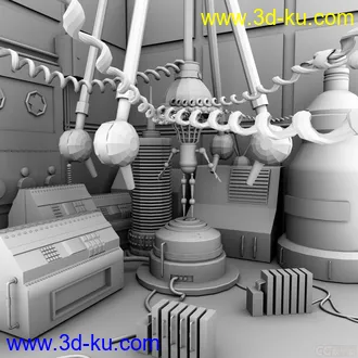 3D打印模型卡通场景的图片