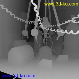 3D打印模型卡通场景的图片