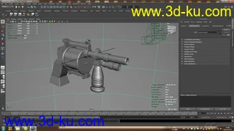 3D打印模型枪源文件的图片