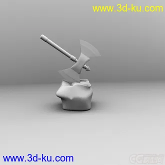 3D打印模型斧头源文件的图片