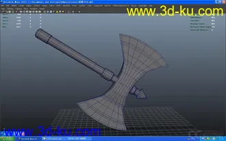 3D打印模型斧头源文件的图片