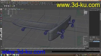3D打印模型滑板源文件的图片