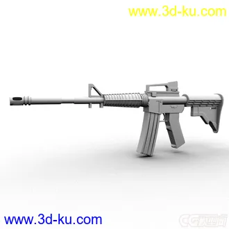 3D打印模型枪源文件的图片