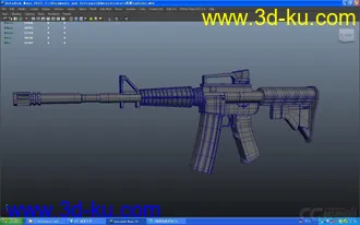 3D打印模型枪源文件的图片