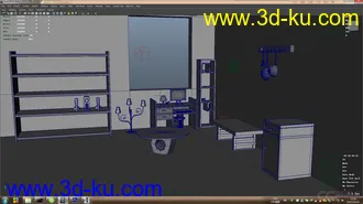 卡通室内模型源文件的图片