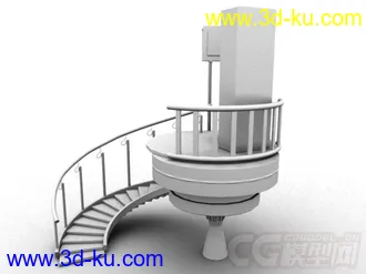 3D打印模型楼梯口源文件的图片