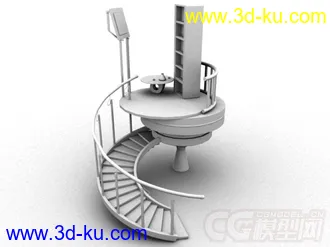 3D打印模型楼梯口源文件的图片