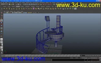 3D打印模型楼梯口源文件的图片