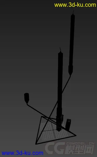 蜡烛装饰品模型的图片