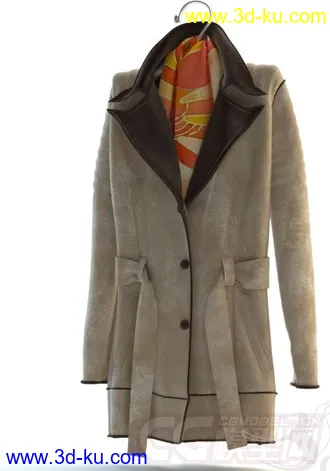 一件浴衣模型的图片