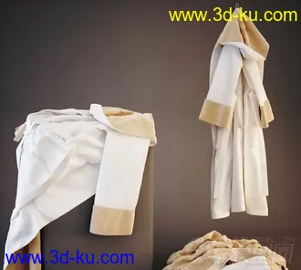 两件浴衣模型的图片