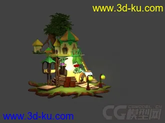 3D打印模型卡通场景的图片