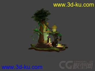 3D打印模型卡通场景的图片