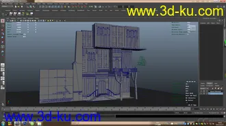 3D打印模型西方国家的场景的图片