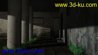 3D打印模型未完成场景的图片