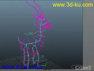 3D打印模型萌萌哒的羚羊的图片