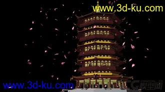 3D打印模型佛塔一个的图片