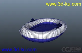 影视动画系列充气船模型的图片