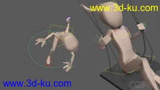 3D打印模型各年龄段人带骨骼绑定 带创意POSE的图片