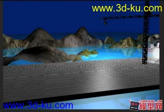 3D打印模型码头动画的图片