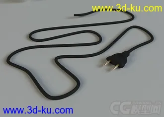 黑色电线模型的图片