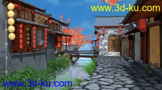 3D打印模型室外场景的图片