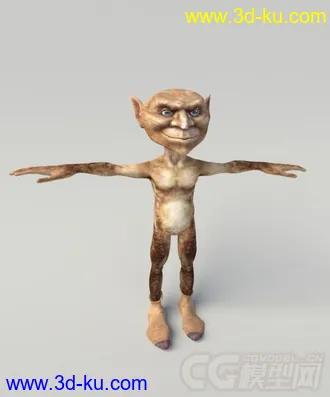 3D打印模型献上一怪物角色，喜欢的带走的图片