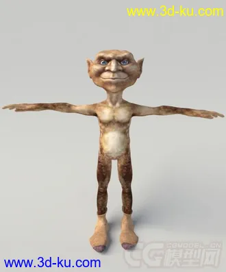 3D打印模型献上一怪物角色，喜欢的带走的图片
