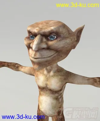 3D打印模型献上一怪物角色，喜欢的带走的图片
