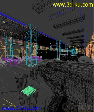 3D打印模型图书馆场景不错的图片