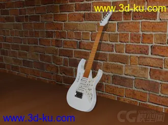 3D打印模型电吉他的图片