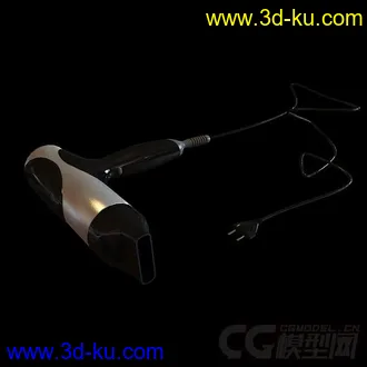 吹风机模型的图片
