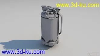 3D打印模型Nt-RU 735 477 高爆手雷 无贴图 高精度低模的图片