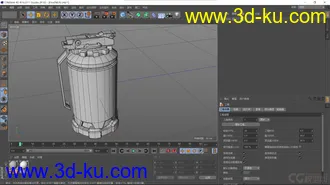 3D打印模型Nt-RU 735 477 高爆手雷 无贴图 高精度低模的图片
