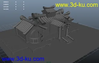 3D打印模型卡通房子的图片