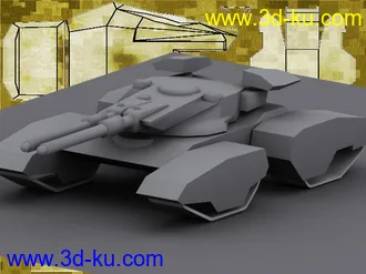 3D打印模型自制坦克低模顺便求助的图片