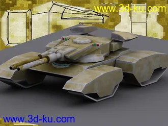 3D打印模型自制坦克低模顺便求助的图片