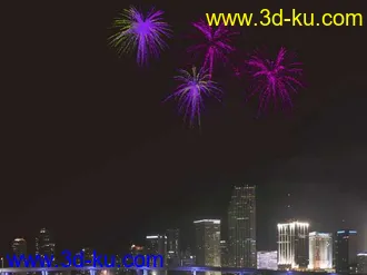 3D打印模型烟花的图片