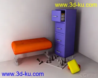 场景一角模型的图片