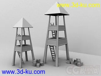 屋子模型源文件的图片