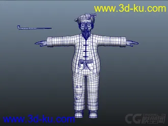 3D打印模型老头的图片