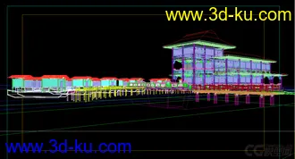 3D打印模型船坞酒店的图片