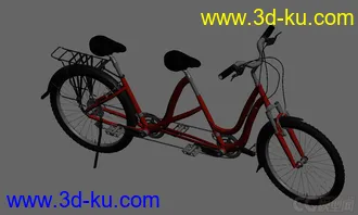 3D打印模型双人自行车双人自行车的图片